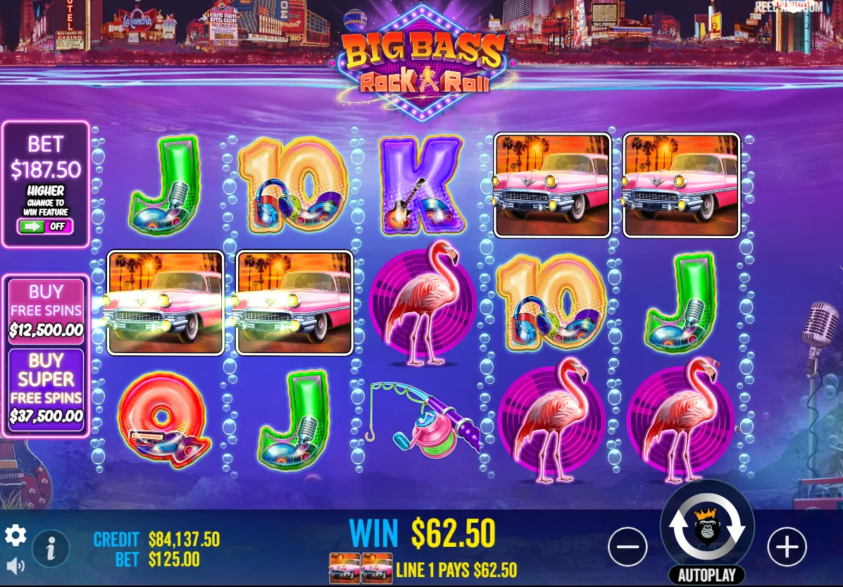 Big Bass Rock and Roll Enhanced RTP